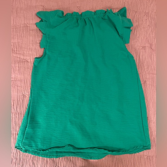 Monteau Green Blouse - Picture 2 of 4
